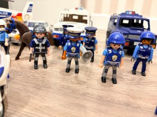 Lote Juguetes Playmobil Policía