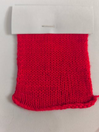 Cono hilo algodón acrílico rojo