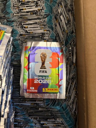 20x bustine Stickers FIFA World Cup 2026 Panini