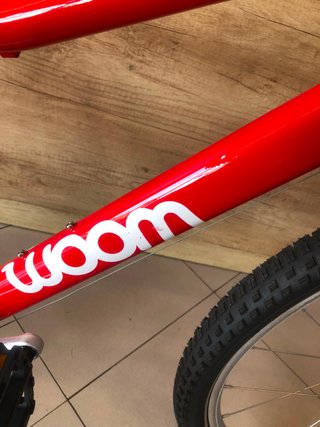 Bicicleta Woom 5 Roja 24 pulgadas