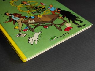 Comic Tintin Las 7 bolas de Cristal 1986 décima ed