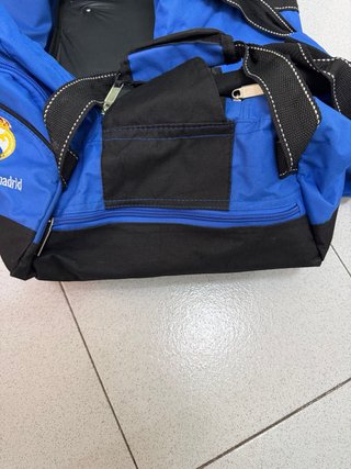 Bolsa Deporte Real Madrid Azul Negra