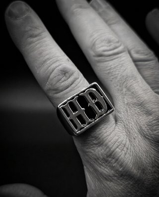 Anello Harley Davidson HB Oro Nero