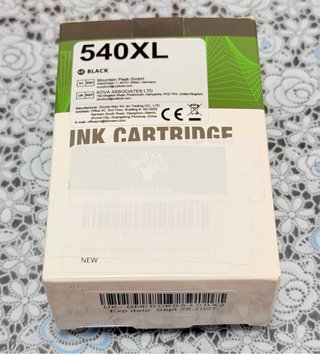 2 Tinta Impresora Compatible Canon 540XL Negro