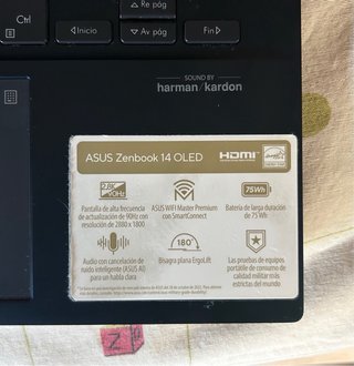 ASUS Zenbook 14 OLED i7-1360P 16GB 512GB SSD