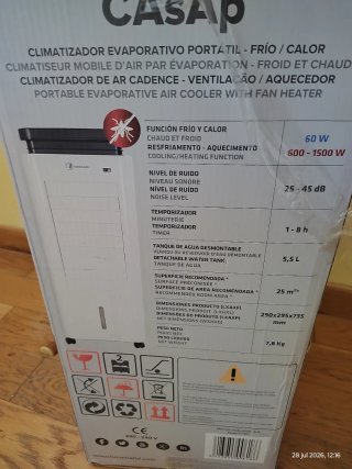 Climatizador Evaporativo Haverland CASAp