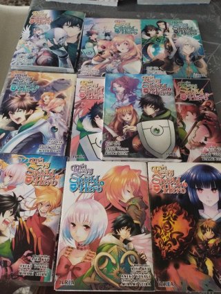 The rising of the shield hero. Tomos sueltos.