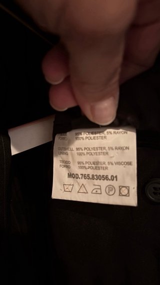 Traje de chaqueta rayas diplomáticas T.52