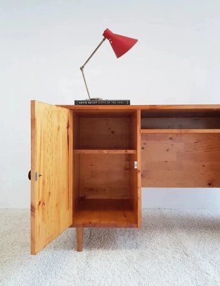 Escritorio de pino | Vintage 80s