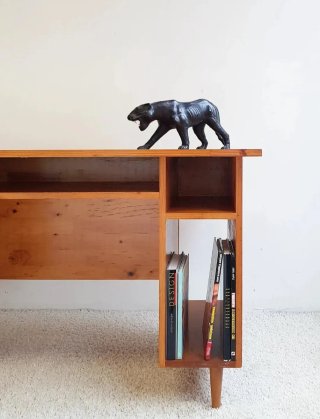 Escritorio de pino | Vintage 80s