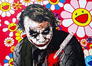 Death Nyc Joker & K. Haring Litografia 45x32
