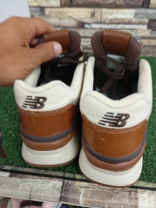 New Balance Sneakers Beige/Brown Uomo