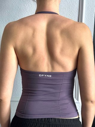 DFYNE Impact Longline Strappy Top nuevo talla M