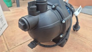 Bomba de agua superficie motor azul