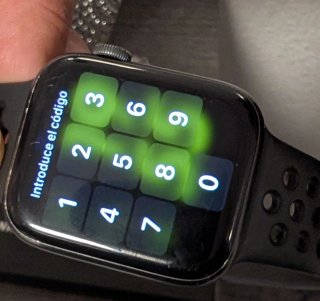 Apple Watch SE 1 Nike Negro