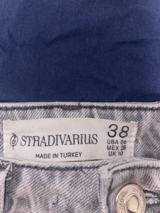 Pantalones Stradivarius grises talla M