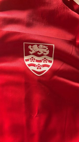Chaqueta deportiva Bershka roja