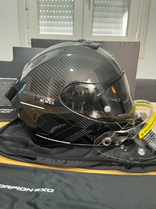 Casco Scorpion Exo R1 EVO Carbono Nuevo