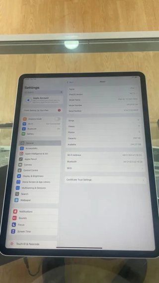 iPad Air 13 2024 M2 256GB Azul