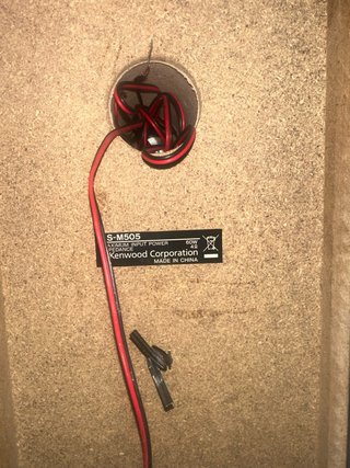 Altavoces Kenwood 60W.