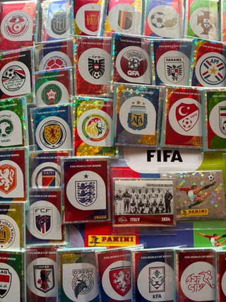 Colección Sin pegar Mundial 26 Stickers Panini