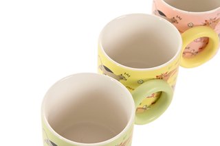 Set 4 Tazas Porcelana Michis