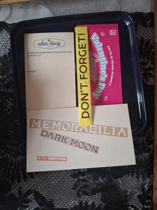ENHYPEN Memorabilia Dark Moon Lata