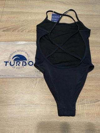 Bañador Turbo Patron Sirene Negro