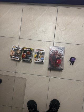 Lote Funko Pop Marvel y Star Wars