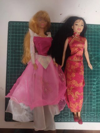 Lote de Barbies años 90