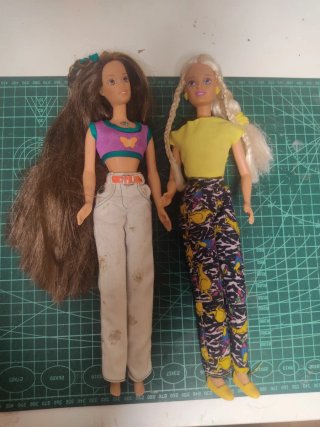 Lote de Barbies años 90