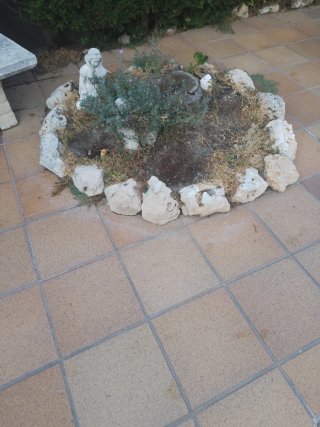 Piedras Río Decorativas Jardineras