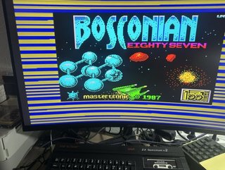 Bosconian 87 ZX Spectrum Mastertronic Arcade