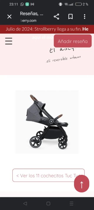 Sillita de paseo Tuc Tuc