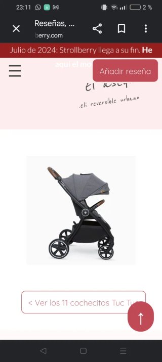 Sillita de paseo Tuc Tuc