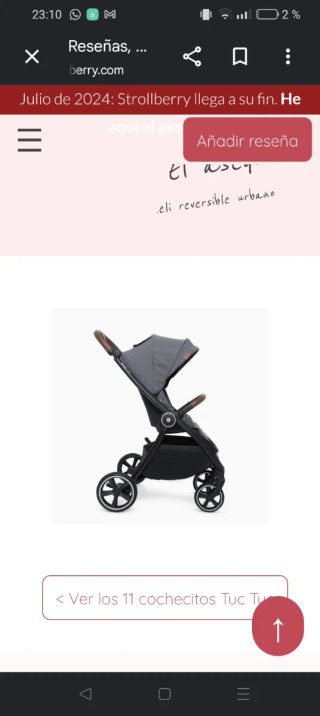 Sillita de paseo Tuc Tuc