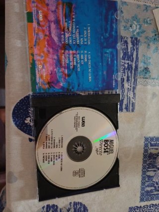 CD Miguel Bose Directo '90