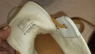Coach Sneakers Piel Caña Alta Talla 39