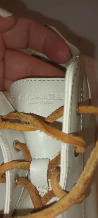 Coach Sneakers Piel Caña Alta Talla 39