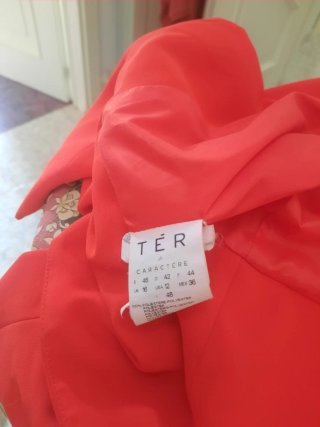 Giacca TER rossa