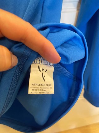 Sudadera niño Athletic Club Azul T12-14