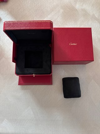 Caja Cartier Reloj Roja Original