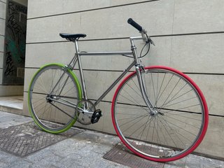 Bicicleta Fixie Ruedas Colores