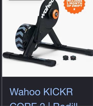 Rodillo Wahoo KICKR CORE 2 + Zwift