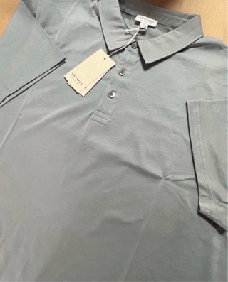Polo Sunspel XL Cinza
