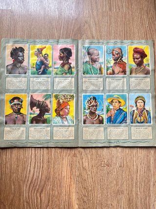 Álbum completo Razas Humanas