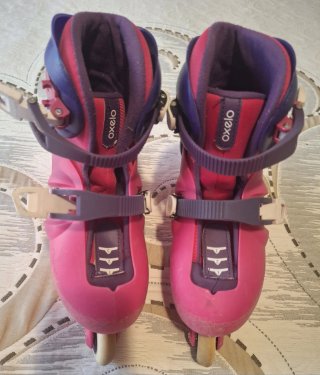 Patines niña Oxelo Talla 34-36 Rosa