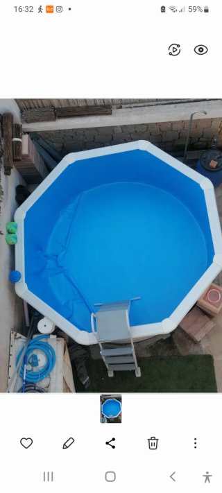 Filtro depuradora piscina desmontable