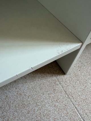 Mueble auxiliar blanco multifunción