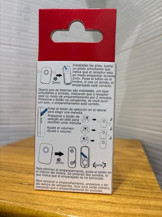 Timbre Inalámbrico EuroBric 150M